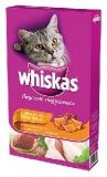 Сухой корм для кошек Whiskas подушечки с паштетом курица/утка/индейка