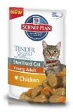 Паучи для кошек Hill's SP Feline Adult SterilisedCat Chicken 0,085 кг.