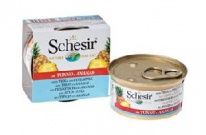 Консервы для кошек Schesir с тунцом, ананасом и рисом 0,075 кг.